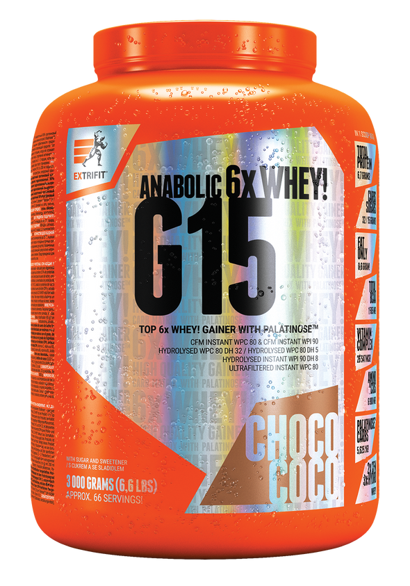 G15 ANABOLIC GAINER Chocolate & Coconut flavour