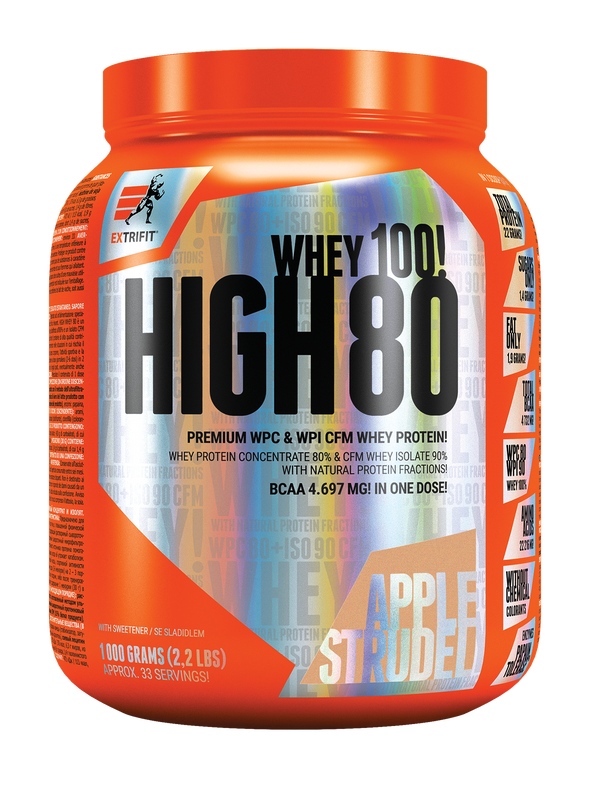 HIGH WHEY 80 Apple Strudel flavour