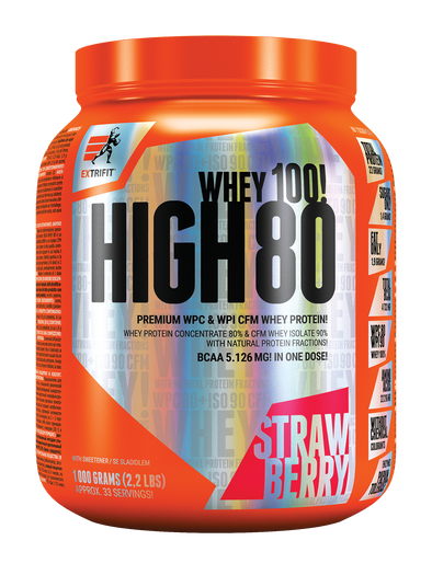 HIGH WHEY 80 Strawberry flavour