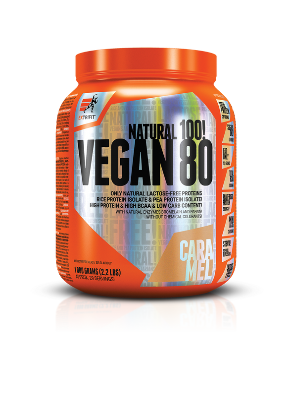 VEGAN 80 Caramel flavour